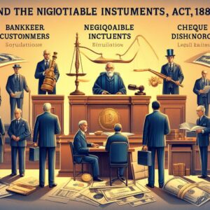 Explore Banking Law and the Negotiable Instruments Act, 1881, covering banker-customer relationships, banking regulations, negotiable instruments, cheque dishonor, and legal liabilities. Learn from landmark cases shaping banking jurisprudence in India