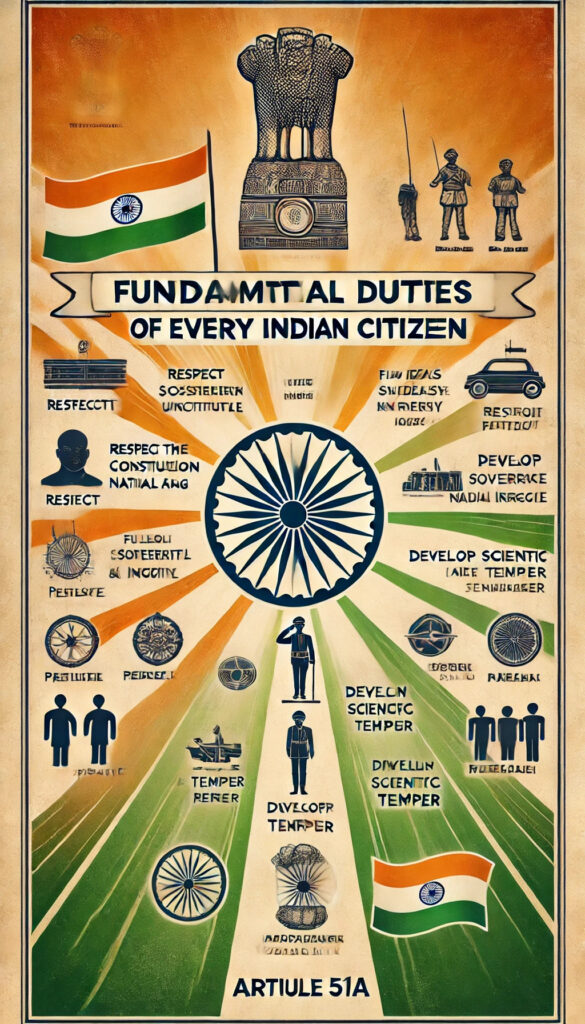 11 Crucial Fundamental Duties in Indian Constitution – Article 51A