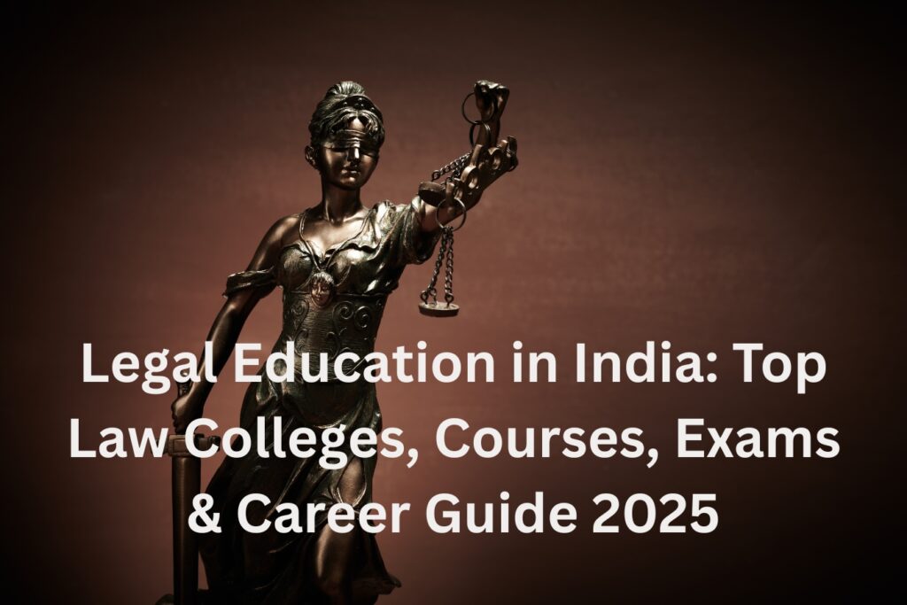 Legal Education in India: Top Law Colleges, Courses, Exams & Career Guide 2025
