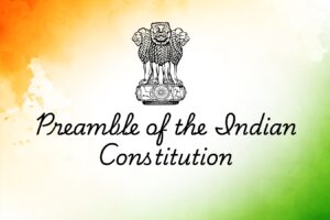 Preamble of the Indian Constitution