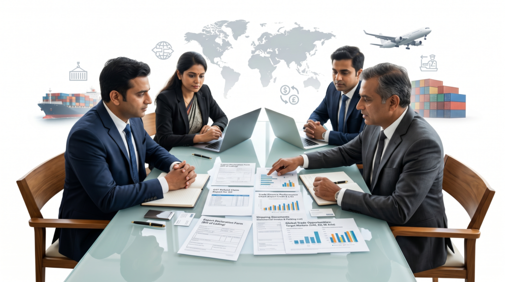 Export Consultant in India Funding, DGFT GST Services